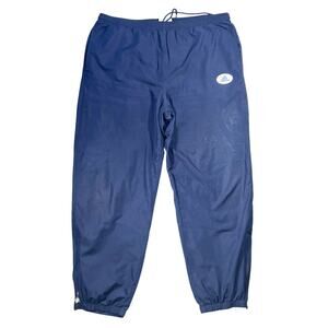 Vintage Adidas Windbreaker Pants Mens XL Blue Track Ankle Zip Athletic Taiwan